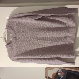 Everlane Women Alpaca Diamond Stitch - Light Purple
